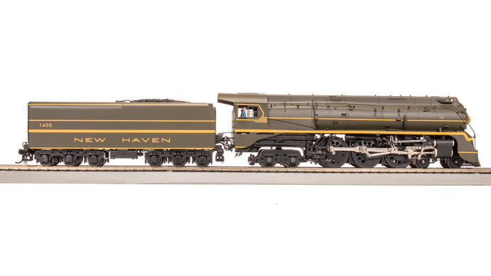 Broadway 7876 Scale New Haven I-5 Green Fantasy Scheme Steam Locomotive 