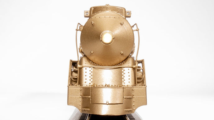 Broadway 7878 Scale New Haven I-5 Unlettered Painted Brass Steam Locomotive - HO
