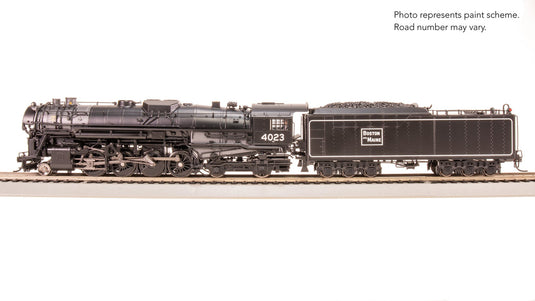 Broadway Limited HO B&M T1B 2-8-4 Berkshire locomotive 4423 (DCC/Sound) - 7884