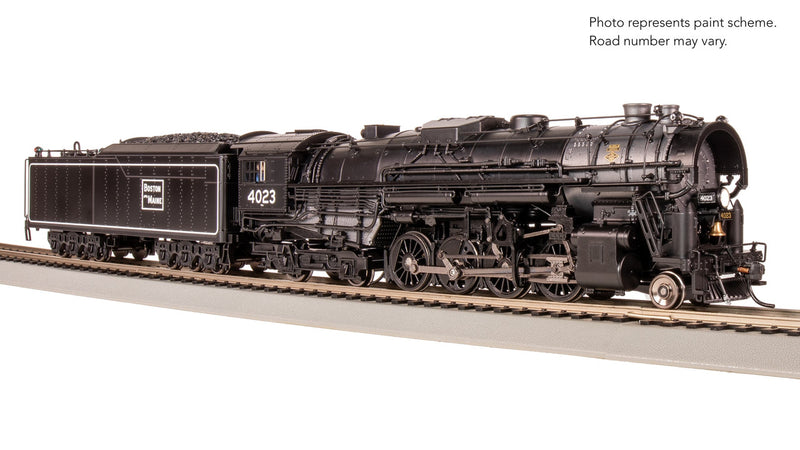 Load image into Gallery viewer, Broadway Limited HO B&amp;M T1B 2-8-4 Berkshire locomotive 4423 (DCC/Sound) - 7884
