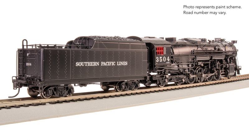 Load image into Gallery viewer, Broadway Limited HO Southern Pacific 2-8-4 Berkshire, T1A 3504 (DCC/Sound) - 7901
