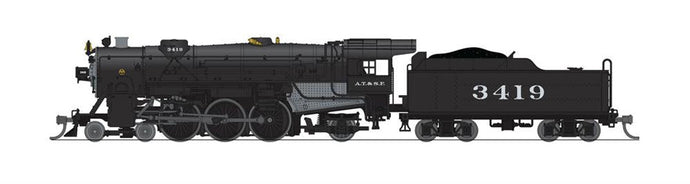 Broadway Limited N Scale ATSF Heavy Pacific 4-6-2 Steam Locomotive 