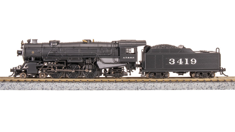 Load image into Gallery viewer, Broadway Limited N Scale ATSF Heavy Pacific 4-6-2 Steam Locomotive #3426 - 7981
