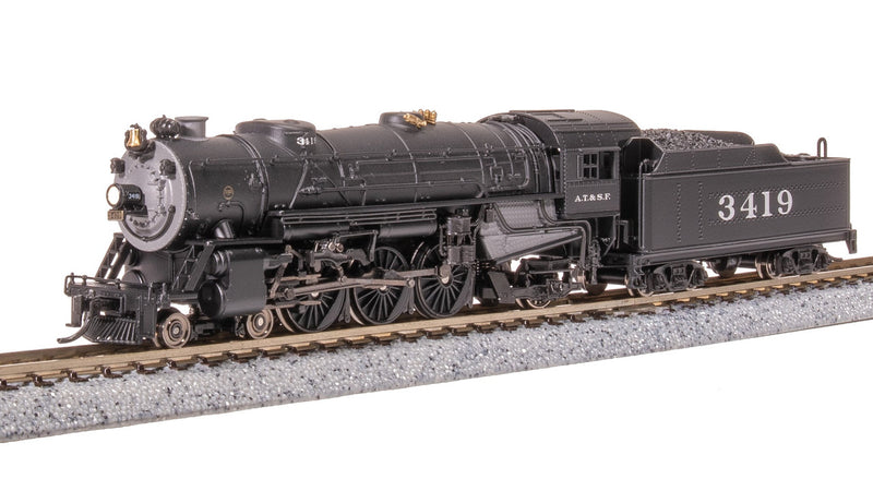 Load image into Gallery viewer, Broadway Limited N Scale ATSF Heavy Pacific 4-6-2 Steam Locomotive #3426 - 7981
