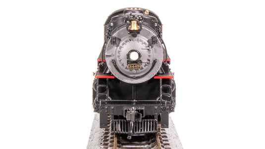 Broadway Limited N ATSF Heavy Pacific 4-6-2 Warbonnet Fantasy Scheme 3449 - 7982