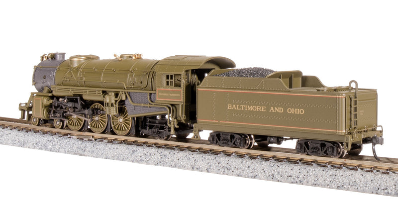 Load image into Gallery viewer, Broadway Limited N Scale B&amp;O Heavy Pacific 4-6-2 President Washington #5300 - 7983
