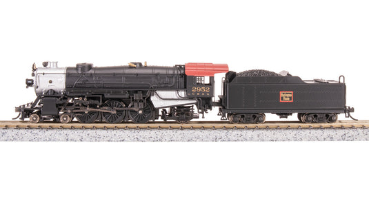 Broadway Limited N Scale CBQ Heavy Pacific 4-6-2 Steam Locomotive