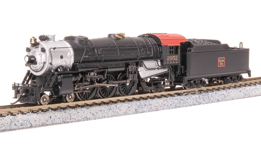 Broadway Limited N Scale CBQ Heavy Pacific 4-6-2 Steam Locomotive