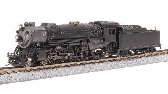 Broadway Limited N Scale USRA Heavy Pacific 4-6-2 Unlettered Steam - 7992