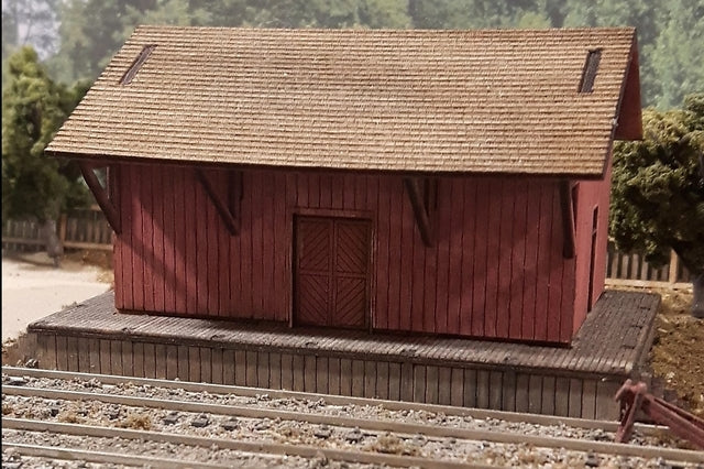Osborn Models N Scale General Purpose Freight Shed 3121