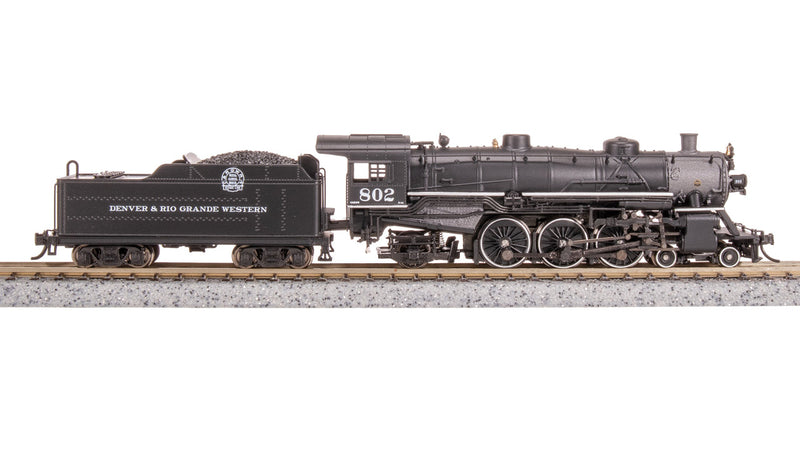 Load image into Gallery viewer, Broadway Limited N Scale DRGW Light Pacific 4-6-2 Steam #805 - 8004
