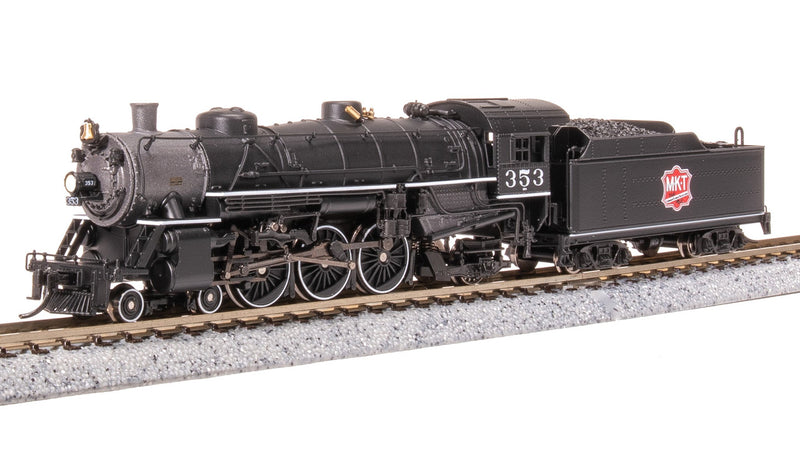 Load image into Gallery viewer, Broadway Limited N Scale MKT Light Pacific 4-6-2 Steam #353 - 8007
