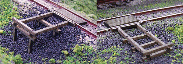 Blair Line 124 Handcar Set-Off - Kit (Laser Cut Wood) 1 x 11/16