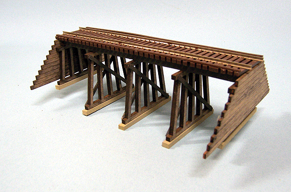 Blair Line 171 Pile & Frame Trestle Laser-Cut Kit - 6 x 2