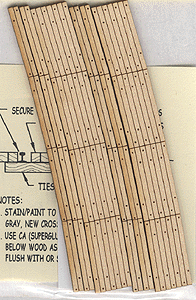 Blair Line 127 Laser-Cut Curved 2-Lane Wood Grade Crossing pkg(2) 22