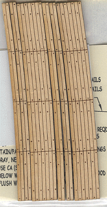 Blair Line 128 Laser-Cut Curved 2-Lane Wood Grade Crossing pkg(2) 24