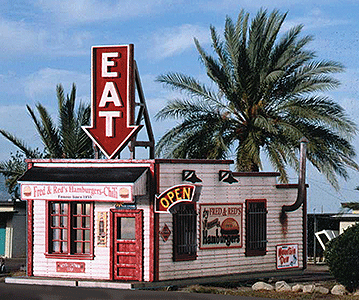 Blair Line 190 Fred & Red's Hamburgers Kit - 2 x 4-1/2