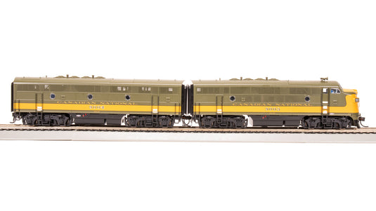 Broadway 8161 Canadian National EMD F3 A/B Olive Green & Gold 9003/9004 - HO