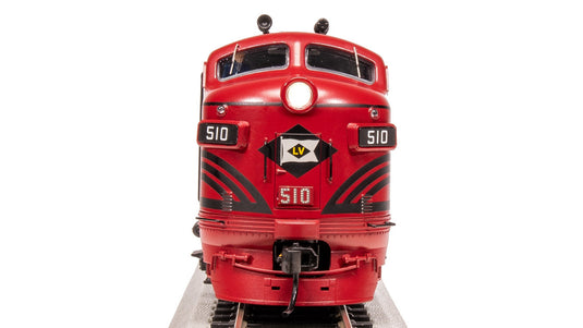 Broadway Limited HO Lehigh Valley EMD F3A Cornell Red w/ Black Stirpes