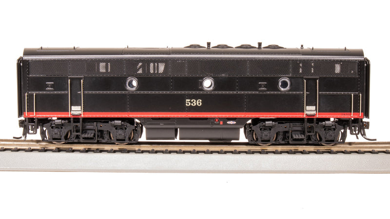 Load image into Gallery viewer, Broadway Limited HO Scale Southern Pacific EMD F3B Black Widow Diesel #537 - 8180
