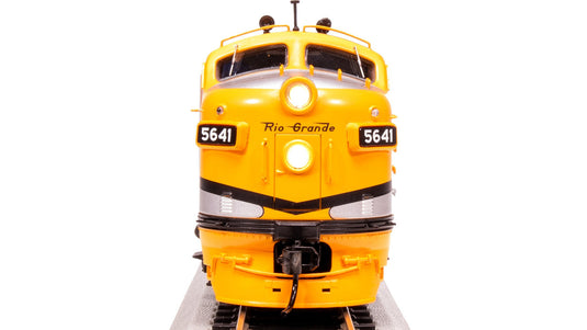 Broadway Limited HO Scale DRGW EMD F7B Single Stripe Scheme