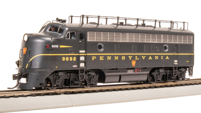Load image into Gallery viewer, Broadway Limited HO Pennsylvania EMD F7A DGLE Single Stripe Diesel #9699A - 8208
