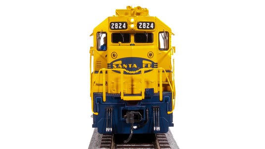 Broadway Limited HO Scale ATSF EMD GP35 Blue Warbonnet Diesel 