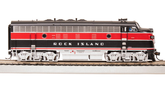 Broadway Limited HO Scale CRIP EMD F7A Red/Black w/ Aluminum Trucks Diesel