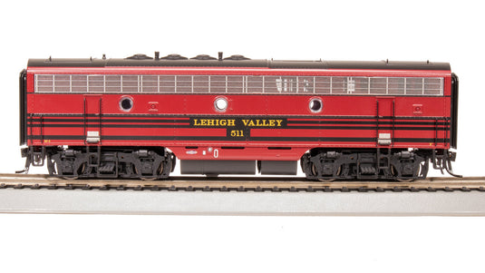Broadway Limited HO Lehigh Valley EMD F3B Cornell Red w/ Black Stirpes