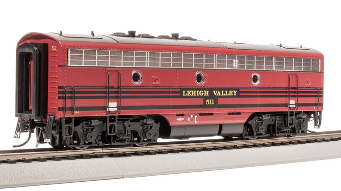 Broadway Limited HO Lehigh Valley EMD F3B Cornell Red w/ Black Stirpes 