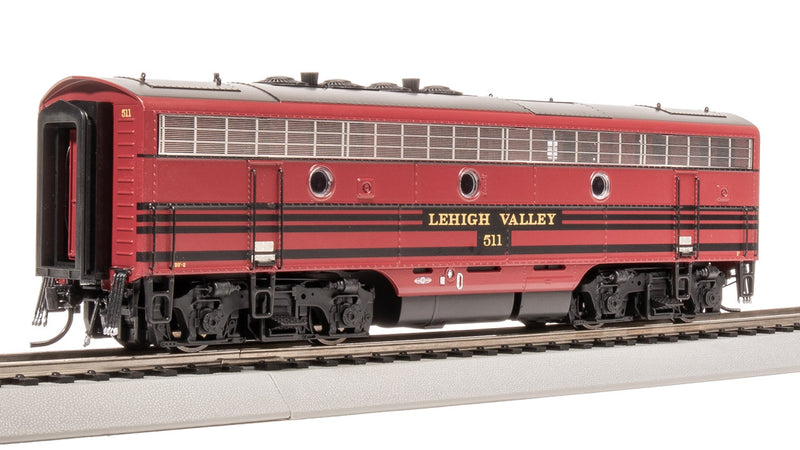 Load image into Gallery viewer, Broadway Limited HO Lehigh Valley EMD F3B Cornell Red w/ Black Stirpes #513 - 8337
