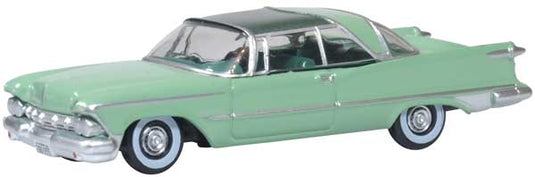 Oxford HO Scale Imperial Crown Coupe 1959 Highland Green / Ballad Green