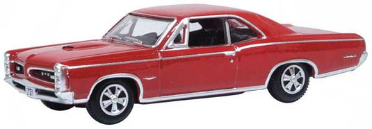 Oxford HO Scale Pontiac GTO 1966 Montero Red