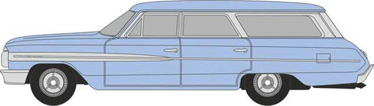 Oxford HO Scale Ford Country Sedan 1964 Skylight Blue