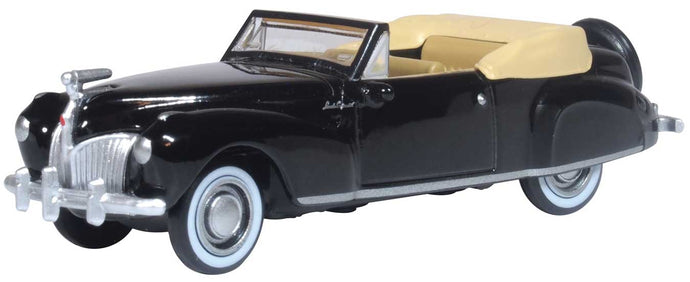 Oxford HO Scale Lincoln Continental 1941 Black / Tan