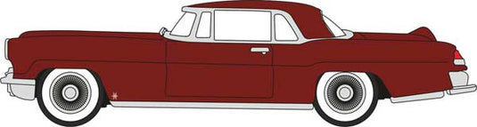 Oxford HO Scale Continental Mark II 1956 Dark Red