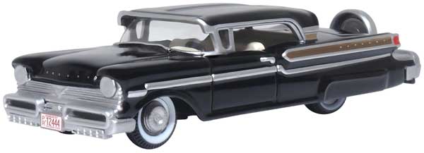 Oxford HO Scale Mercury Montclair 1957 Tuxedo Black / Moonmist Yellow