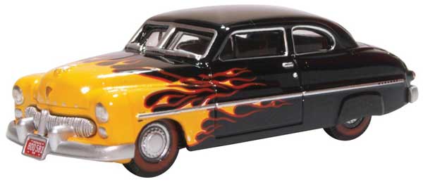 Oxford HO Scale Mercury 8 Coupe 1949 Hot Rod