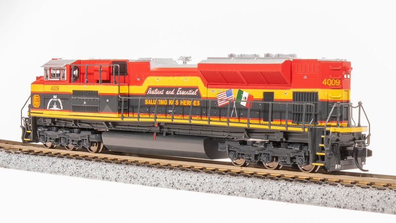 Load image into Gallery viewer, Broadway Limited N KCS 4009 &quot;Heroes&quot; Scheme SD70ACe Pargon 4 DCC/Sound
