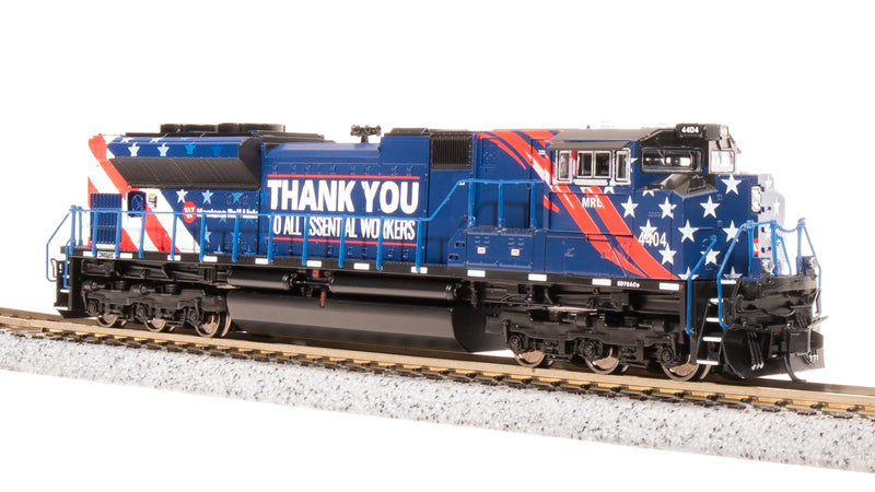 Load image into Gallery viewer, Broadway Limited N MRL 4404 Essential Workers Tribute SD70ACe Pargon 4 DCC/Sound
