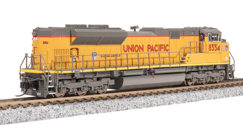 Load image into Gallery viewer, Broadway Limited N Union Pacific UP 8554 Small Flags Scheme SD70ACe Pargon 4 DCC/Sound
