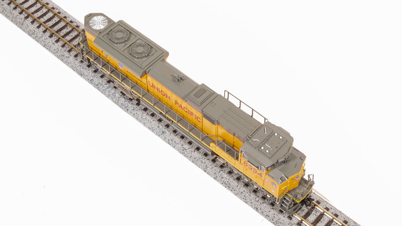 Load image into Gallery viewer, Broadway Limited N Union Pacific UP 8608 Small Flags Scheme SD70ACe Pargon 4 DCC/Sound
