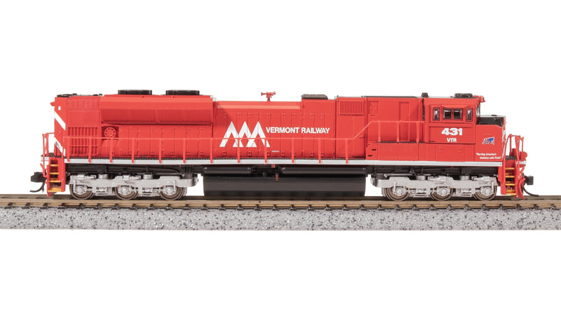 Load image into Gallery viewer, Broadway Limited N Vermont Railway 431 SD70M-2 Pargon 4 DCC/Sound
