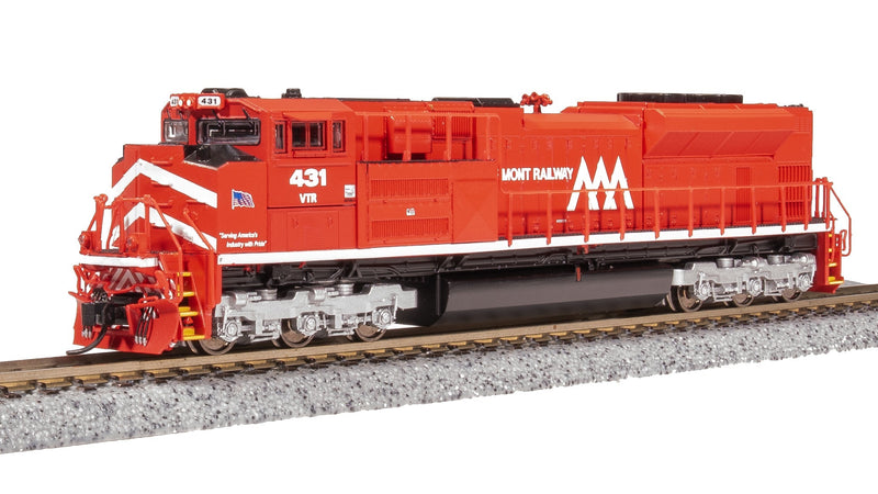 Load image into Gallery viewer, Broadway Limited N Vermont Railway 431 SD70M-2 Pargon 4 DCC/Sound
