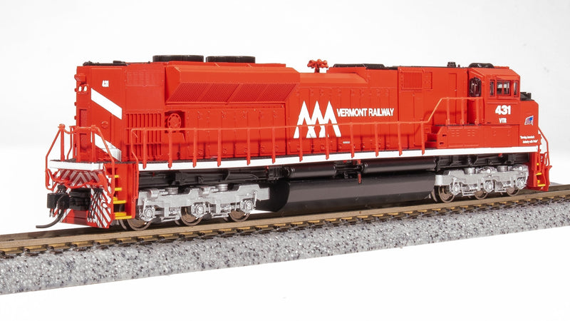 Load image into Gallery viewer, Broadway Limited N Vermont Railway 431 SD70M-2 Pargon 4 DCC/Sound
