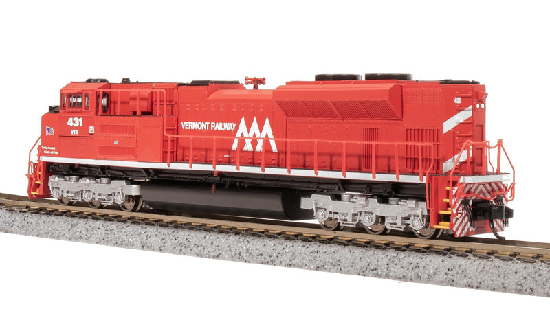 Load image into Gallery viewer, Broadway Limited N Vermont Railway 431 SD70M-2 Pargon 4 DCC/Sound
