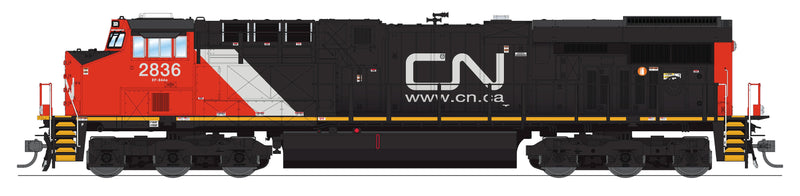 Load image into Gallery viewer, Broadway Limited HO Scale Canadian National 2849 ES44AC GEVO Locomotive DCC/Sound Pargon 4
