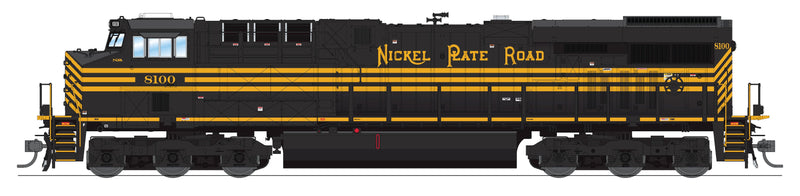 Load image into Gallery viewer, Broadway Limited HO Scale Norfolk Southern 8100 NKP Heritage ES44AC GEVO Locomotive DCC/Sound Pargon 4

