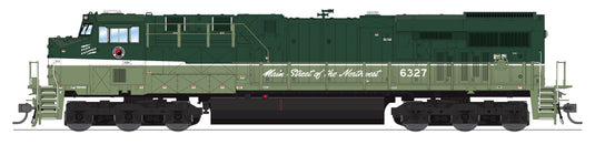 Broadway Limited HO Scale Northern Pacific Fantasy ES44AC GEVO Locomotive DCC/Sound Pargon 4