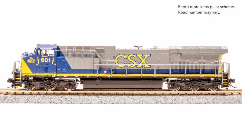 Load image into Gallery viewer, Broadway Limited N GE AC6000, CSX #601, YN2 Paint Stealth DC
